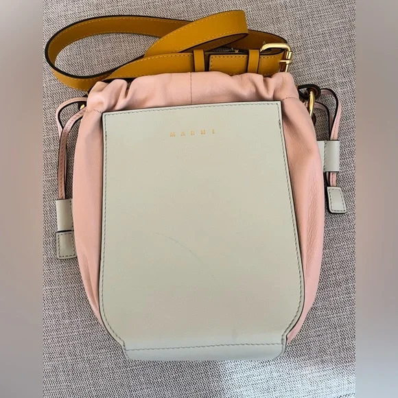 Marni Crossbody Bucket Bag